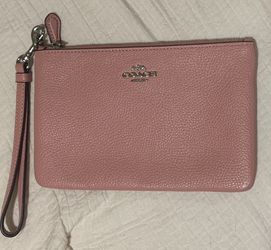 Blush Pink Wristlet by COACH NWOT 