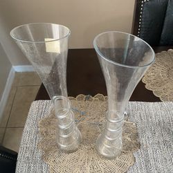 19 Inch Slant Too Vase For Sale In Apopka