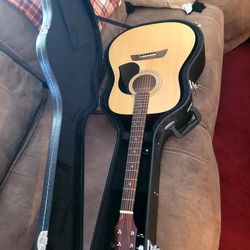 first act Acoustic guitar new with case