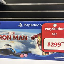 Sony PlayStation VR Marvel Iron Man Virtual Reality Headset 