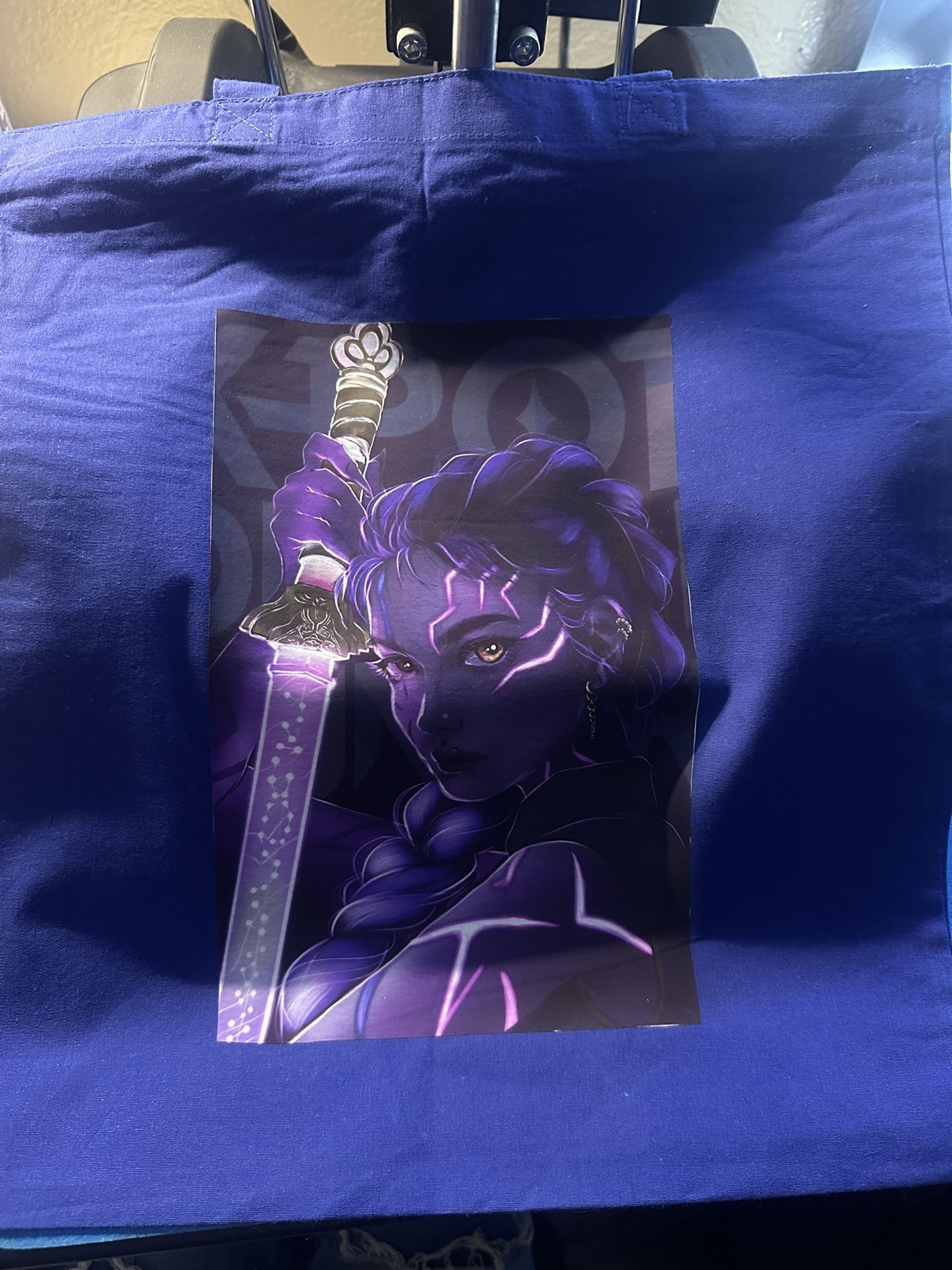 K pop Demon hunter totebag