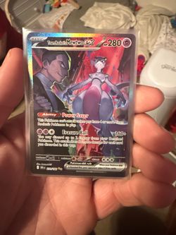 Pokemon Team rockets mewtwo #231 SIR