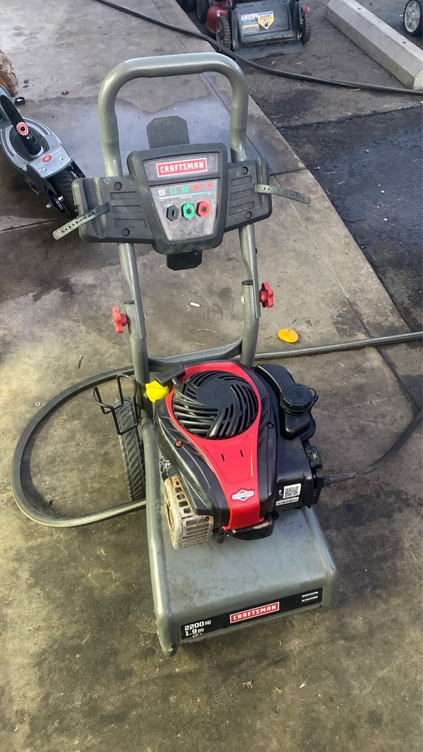 Craftsman Pressure Washer Gcv 160 at Craftsman Power Equipment