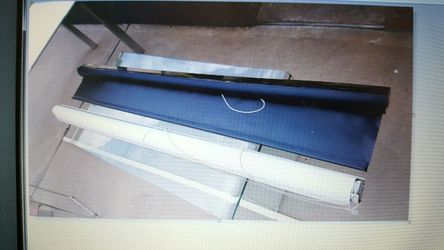 2 x Blackout roller blinds