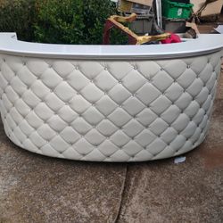 Beautiful White Bar, Or Reception Desk.