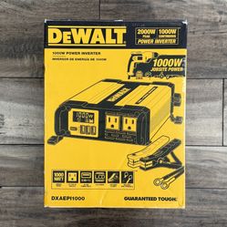 Dewalt DXAEXPI1000 1000W 3.1Amp USB Power Inverter 