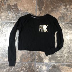 Victoria’s Secret Pink mid-drift sweatshirt