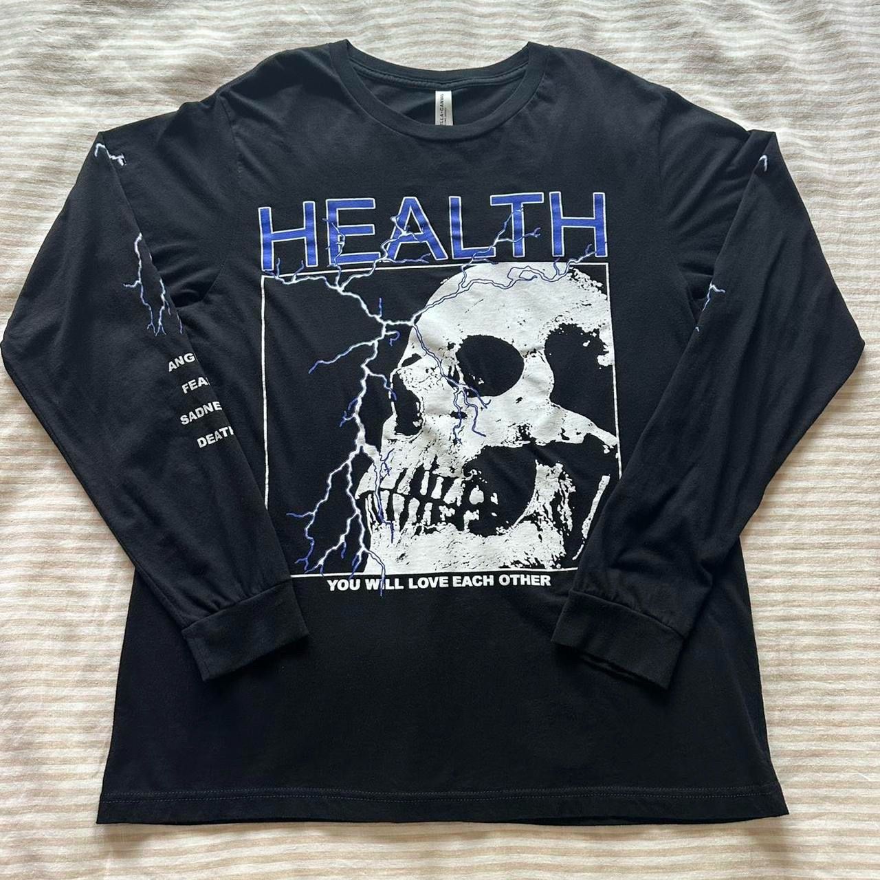 black health x alien body “you will love each other” tee / sz xl