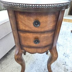 Wooden side table