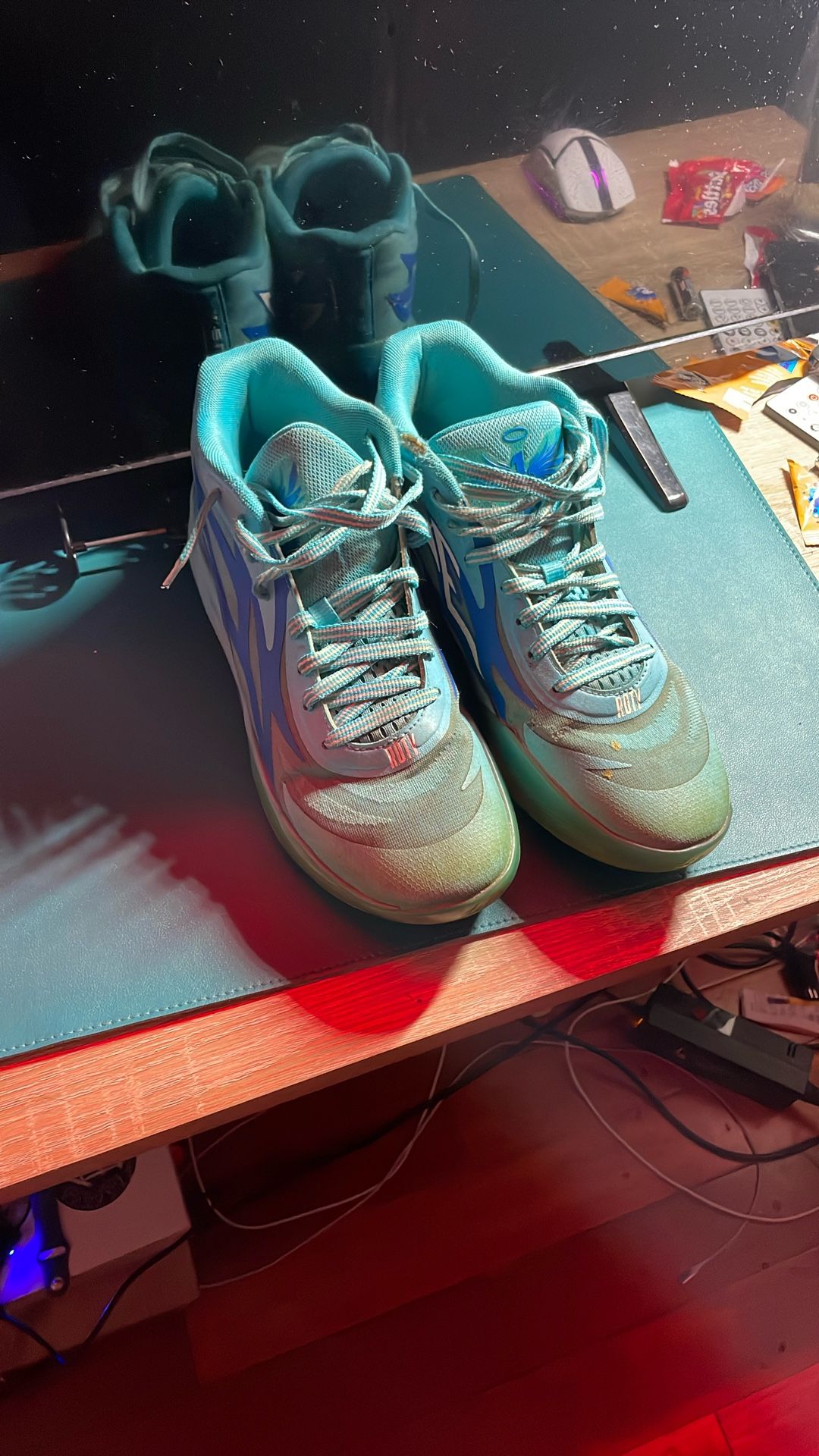 Blue Lamelo Ball Shoes 