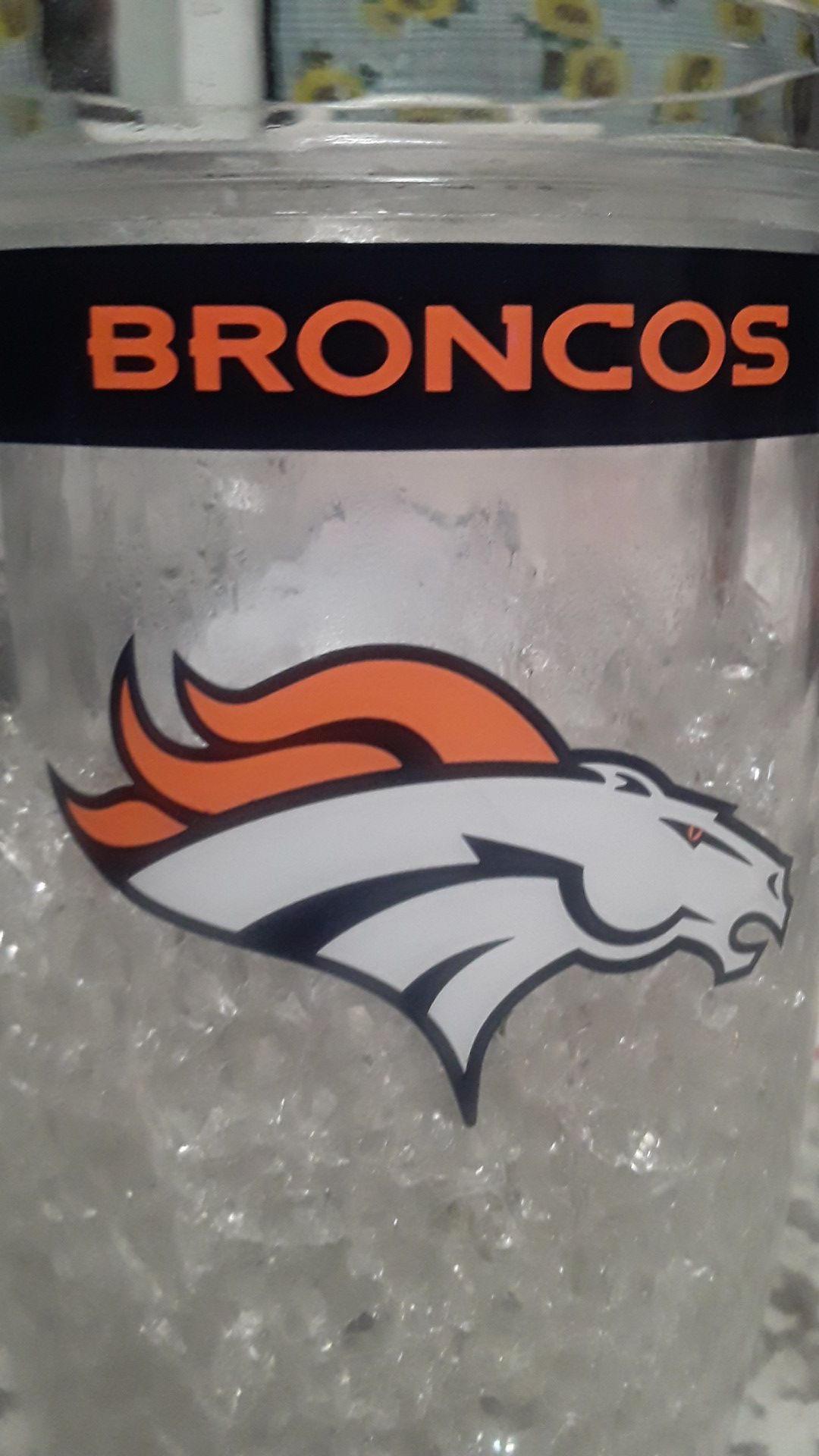 Broncos beer cup