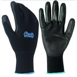 Grease Monkey Gorilla Grip 10 Pairs Mechanic Maximum Gripping Gloves Large