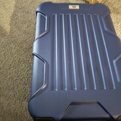 Blue Carry On Luggage 