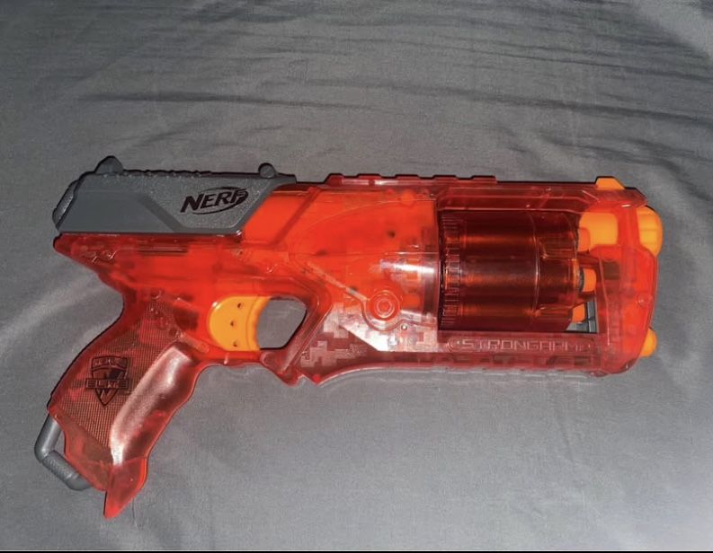 Nerf Gun With Bullets