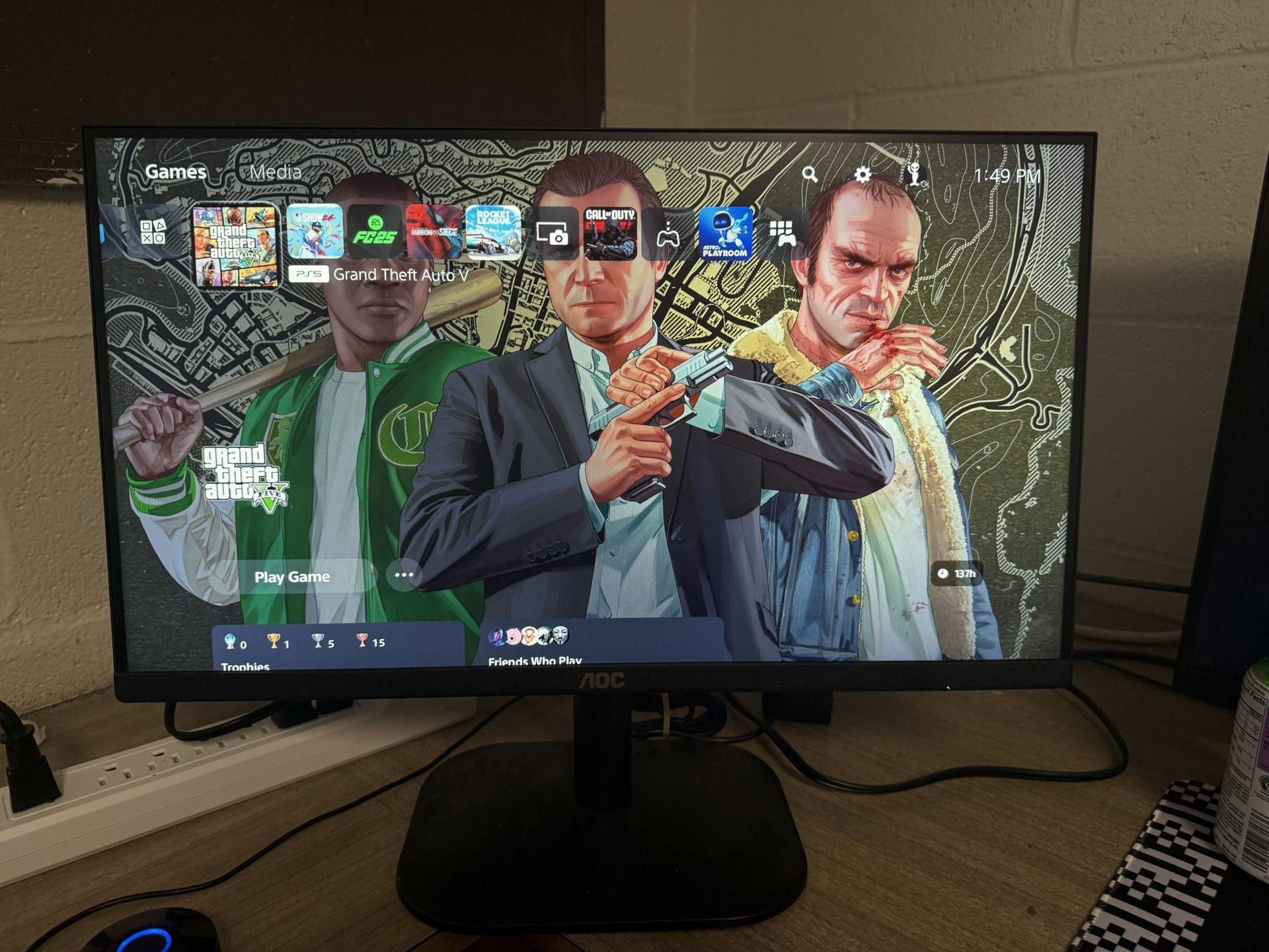 AOC Gaming Monitor Brand New 60hz 20 Inch Screen