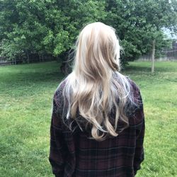 Blonde Wig Long Haired