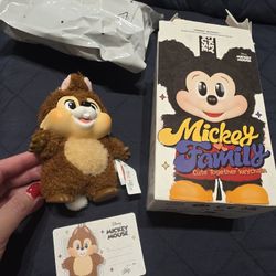 Mickey Family Cute Together Keychain Series Figures CHIP