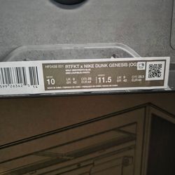 Rtfkt x Nike Dunk Genesis OG 450 OBO
