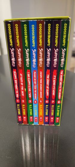 Goosebumps SlappyWorld Books 1–8 Box Set
