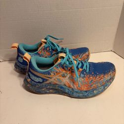 Women’s Size 7.5 - Asics Gel Noosa Tri 16 Nature Blue Faded Orange Marbled