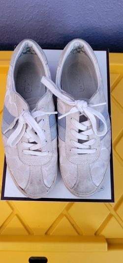 Coach Signature Canvas Low-Top Sneakers
