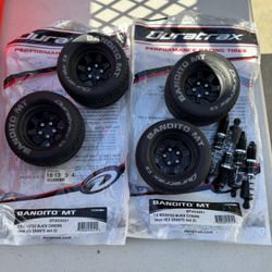 1/10 Scale RC Truck Wheels / Tires Shocks
