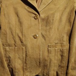 Vintage Suade Tan Jacket