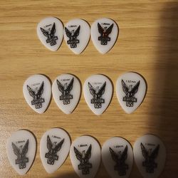 Clayton USA 1mm, 1.26mm & 1.52mm Teardrop Guitar Picks