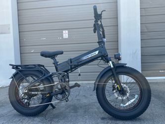 Brand New HEYBIKE Mars 3.0 Full Suspension Torque Sensor Folding Electric Bike In Black