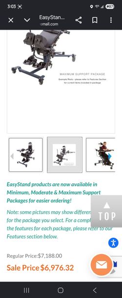 Easy stand / standing frame
