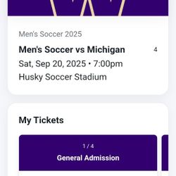 Men's Soccer VS Michgan 