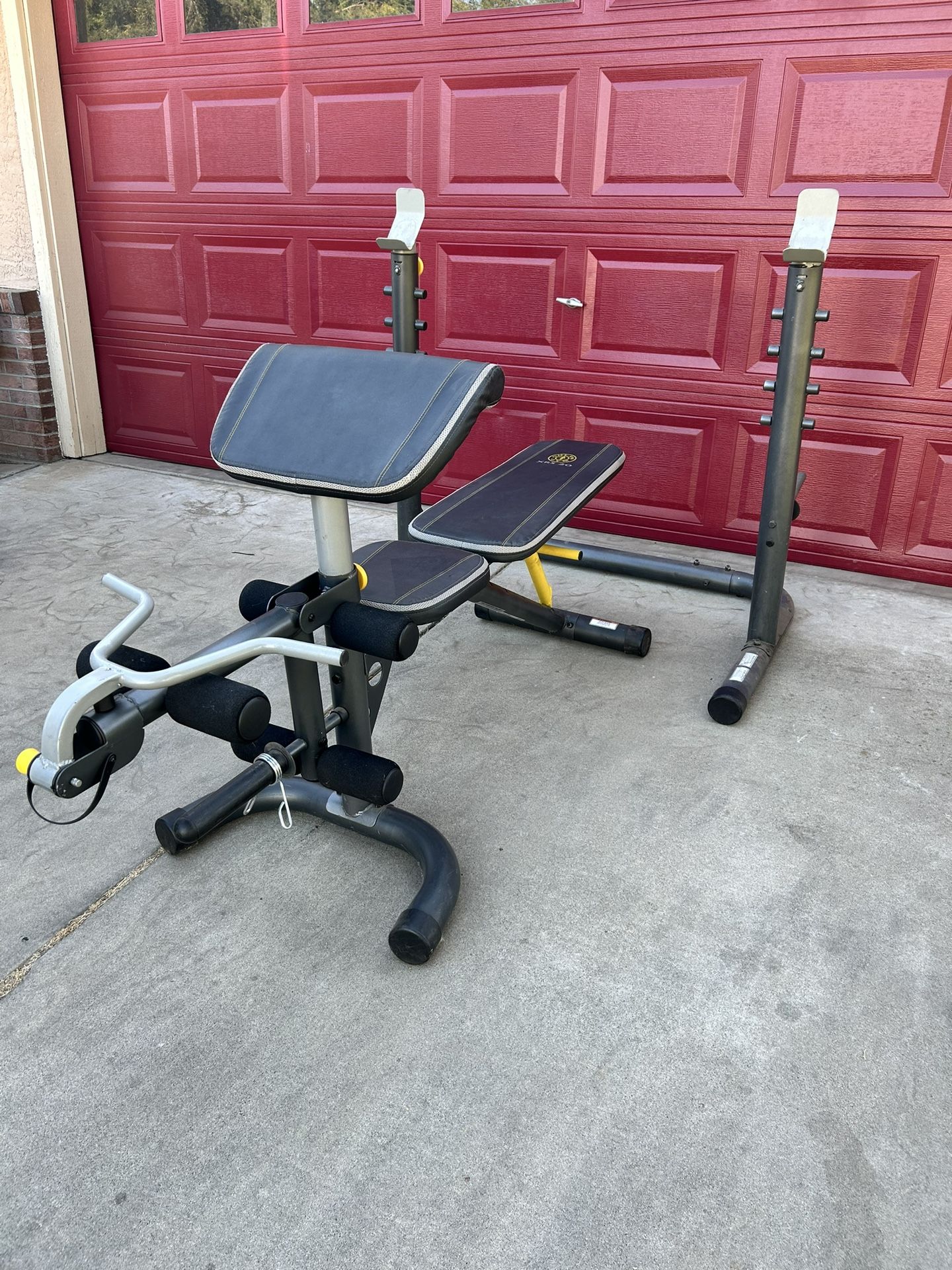 Olympic Bench And Squad Rack