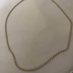 4mm Gold Rope Chain