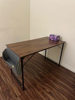 Desk + Side Holder