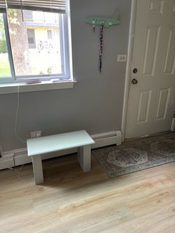 Wooden small antique coffe table