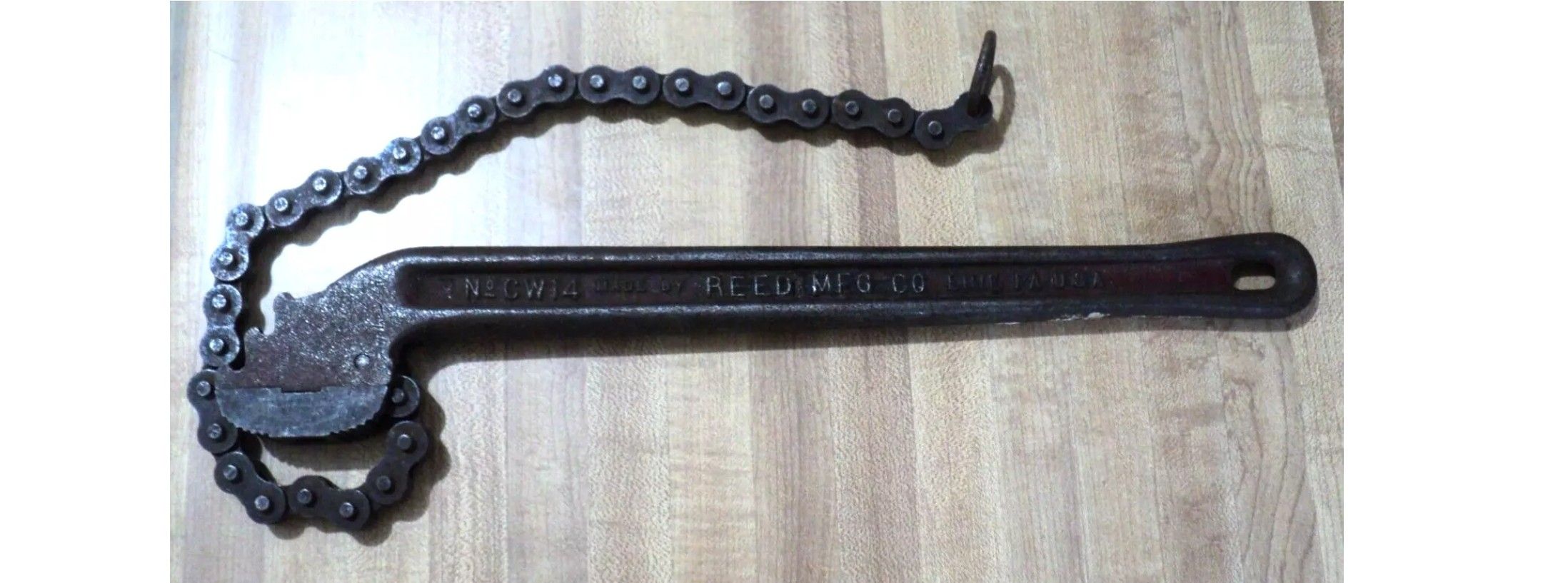 VINTAGE REED 14" CHAIN WRENCH No. CW14