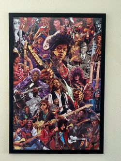 Collector’s Framed Art 24x36 - Multiple Styles $75
