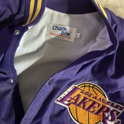 Lakers Chalkline Vintage Jacket 