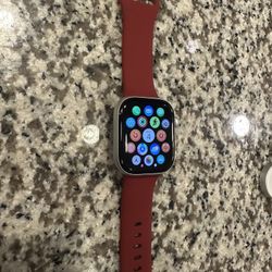 Apple Watch Series 10 GPS 42mm Silver With charger and Band (band not apple ) - Apple Warranty 