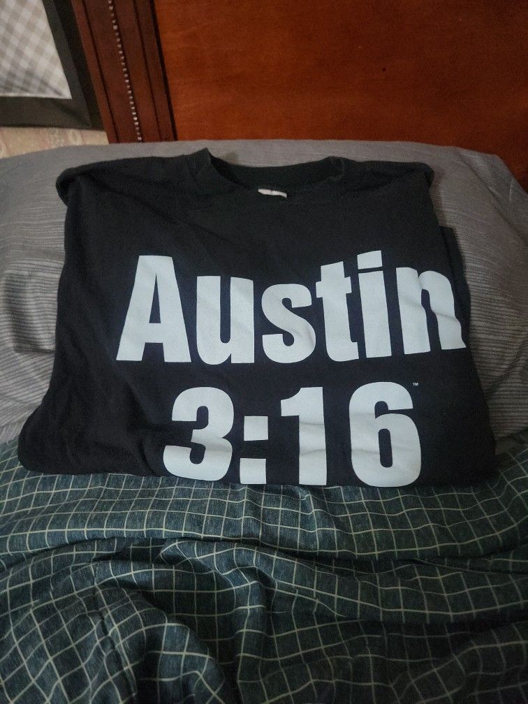 Austin 3:16:Vintage Shirt Size Xl