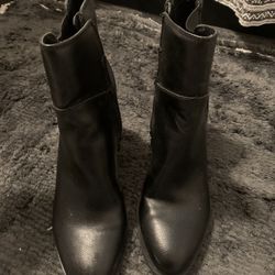 Womens Black Booties