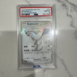 Reshiram Ex PSA 10