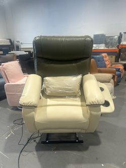 Leather Power Lift Chair