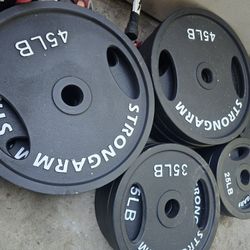 Strongarm Olympic Weights, Gym Equipment, 