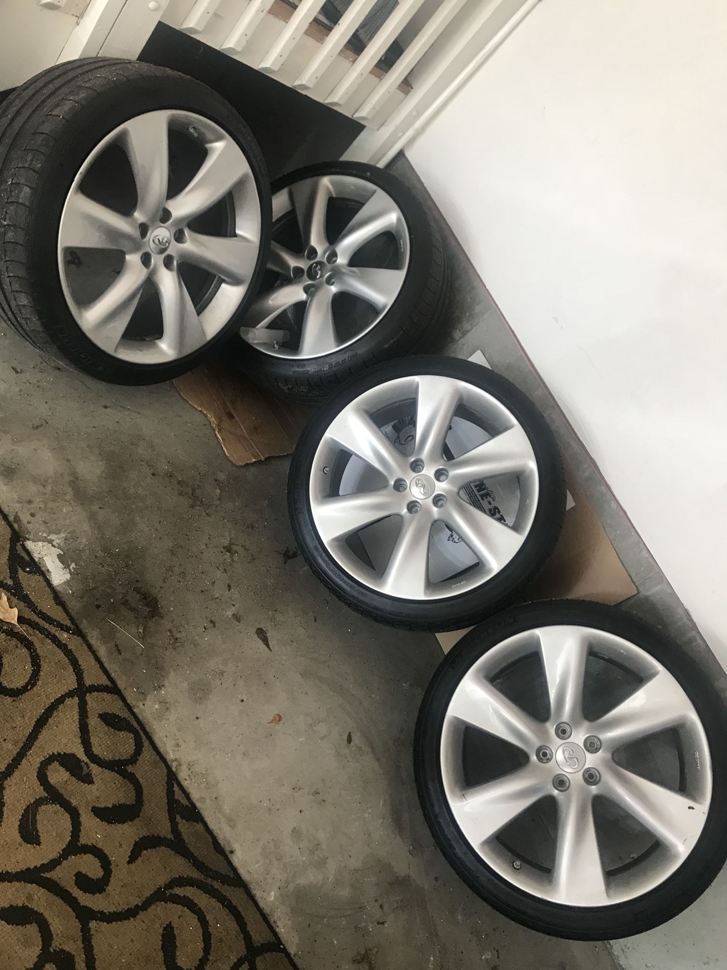 21” Infiniti fx bar rims wheels