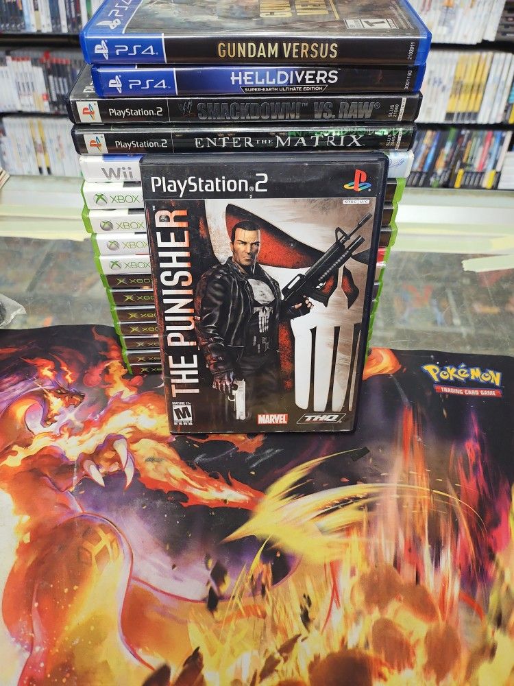 The Punisher (PS2, 2005) Game & Case No manual Tested/Working