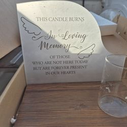Memorial Candle Display