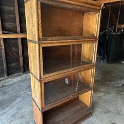 FREE Antique Barrister Bookcase 