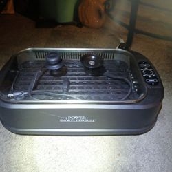 smokeless grill