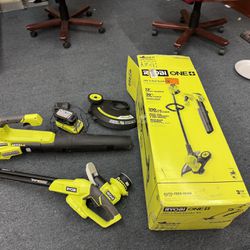 Brand New RYOBI Leaf Blower And String Trimmer Combo